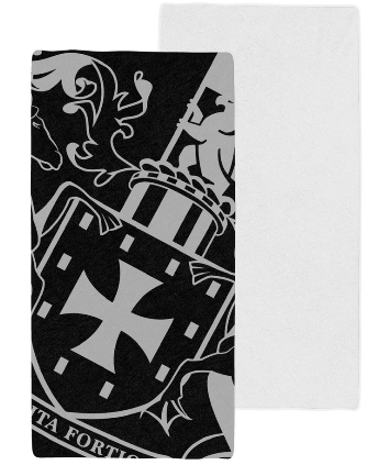 Marine Football Club - Lightweight reversible towel (Black)