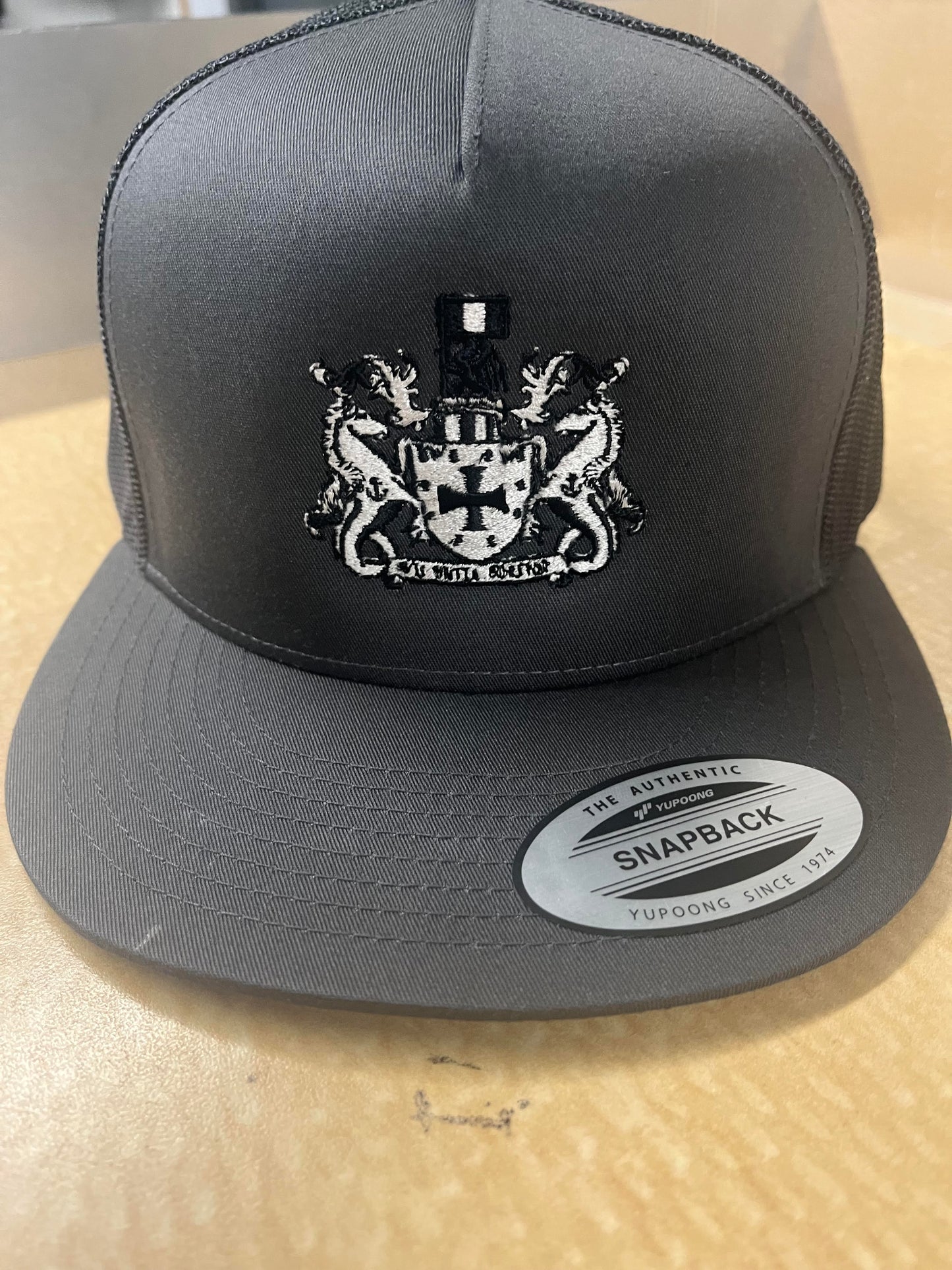 Grey Trucker Hat
