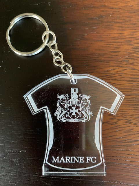 Marine Football Club – Football Shirt Acrylic Keyring