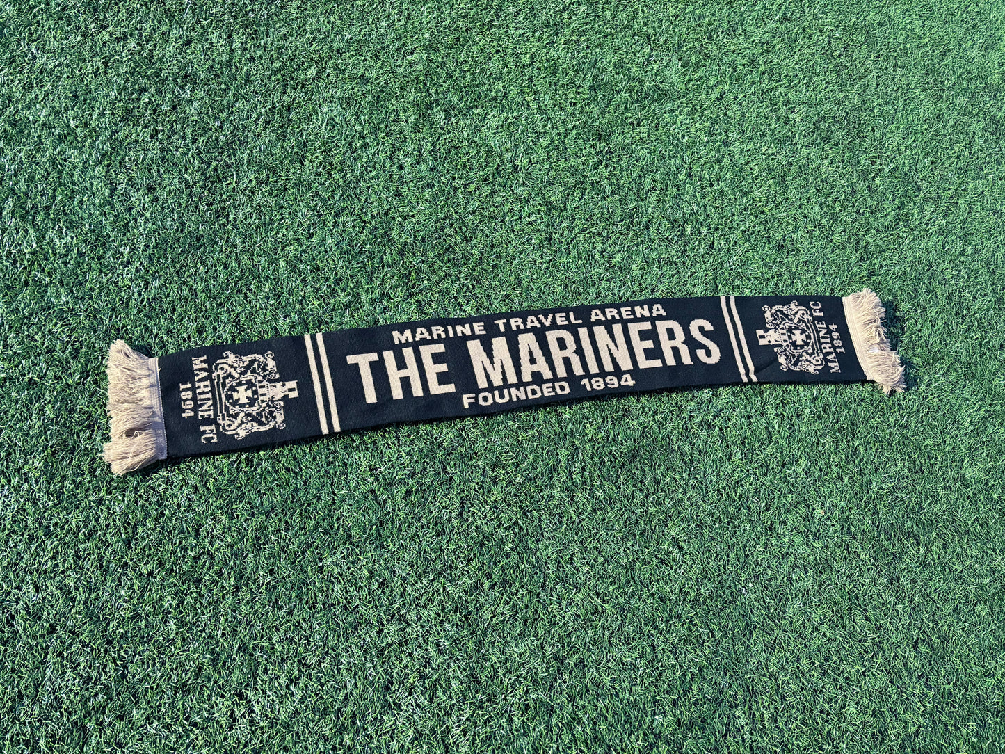 Marine Football Club - Scarf (Black & Gold)