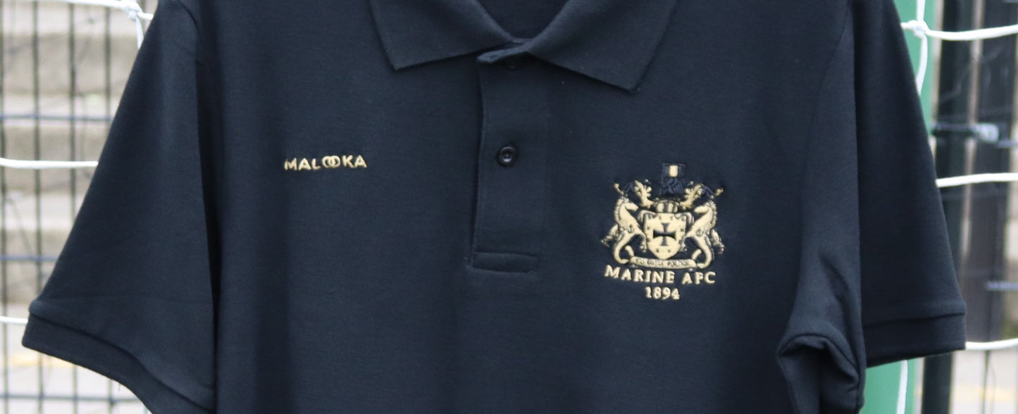 Adult Polo 2025/26 - Black & Gold