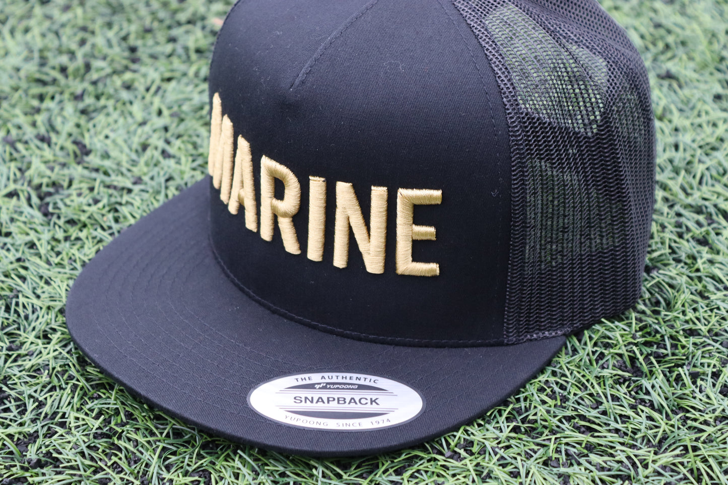 Trucker Cap - Black & Gold