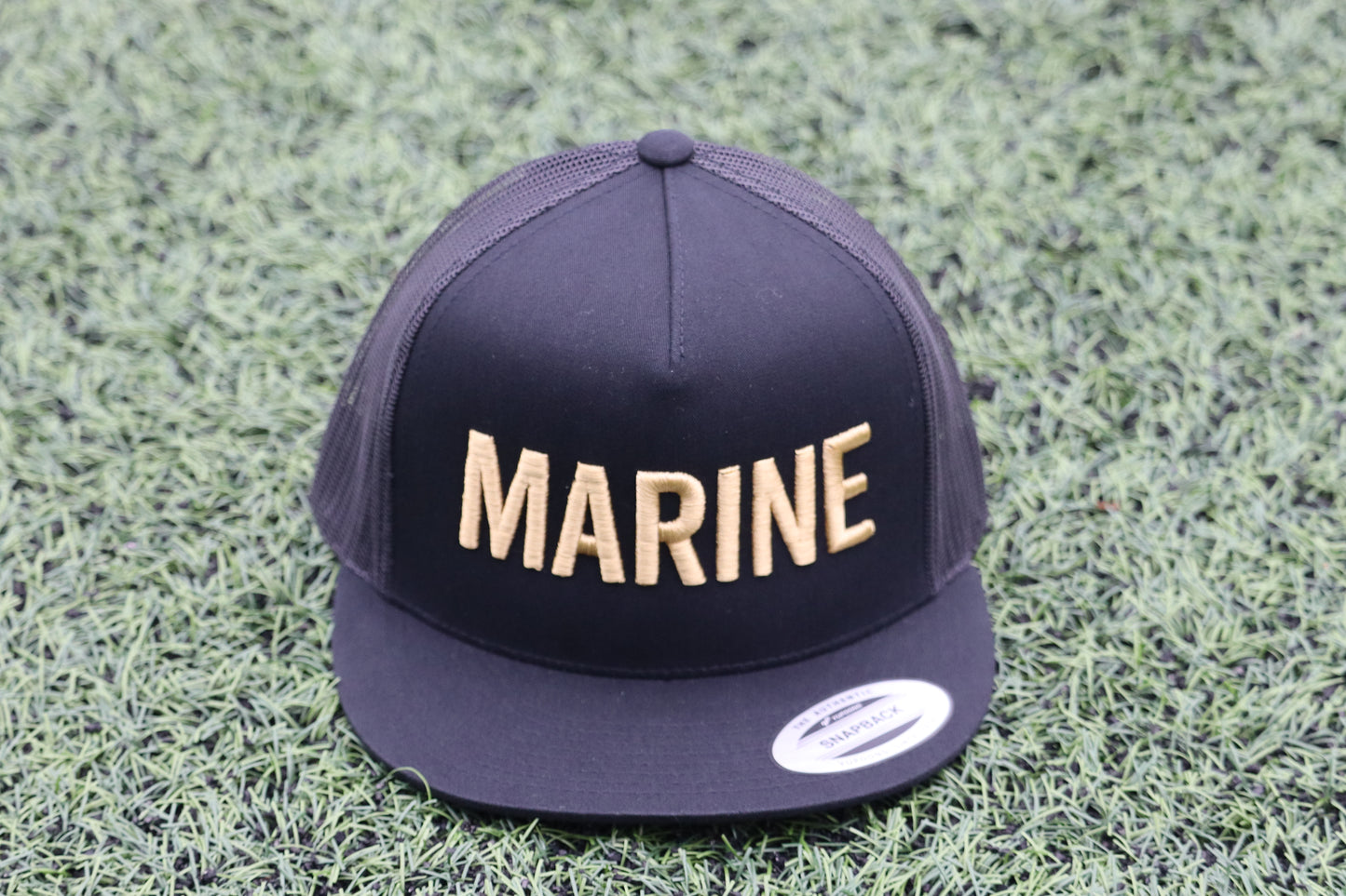 Trucker Cap - Black & Gold