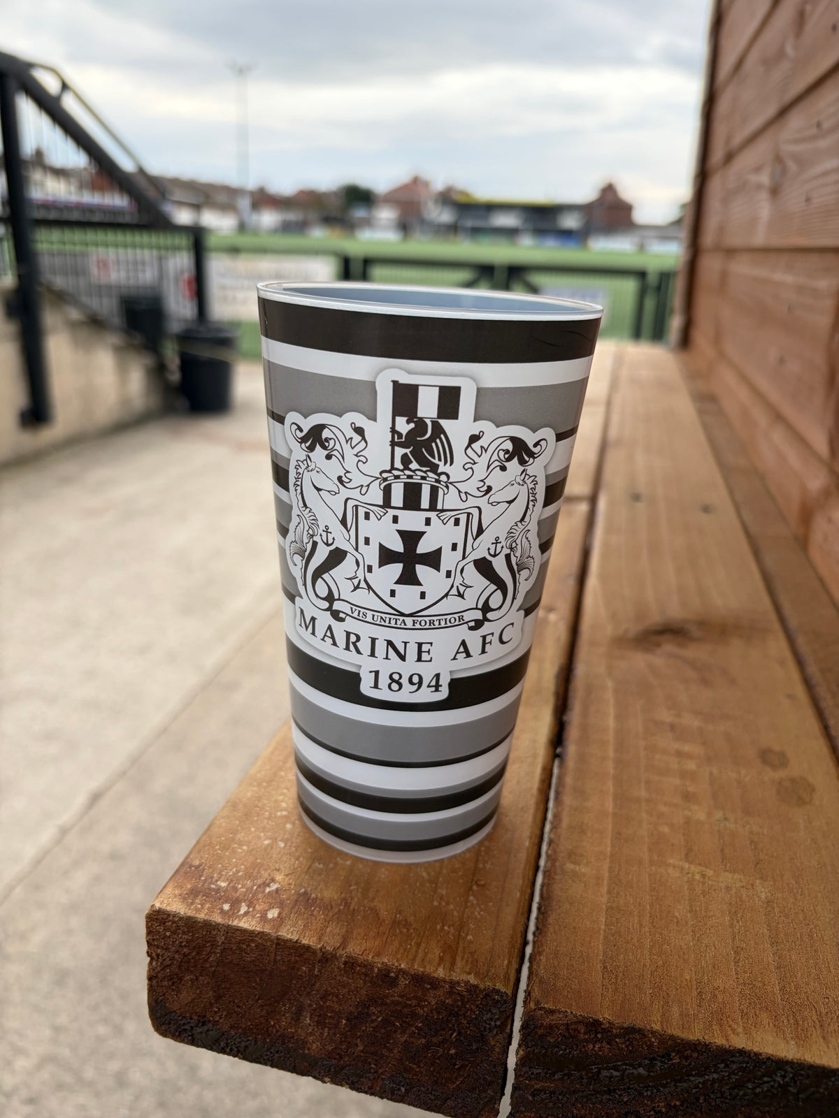 Marine FC Reusable Pint Glass